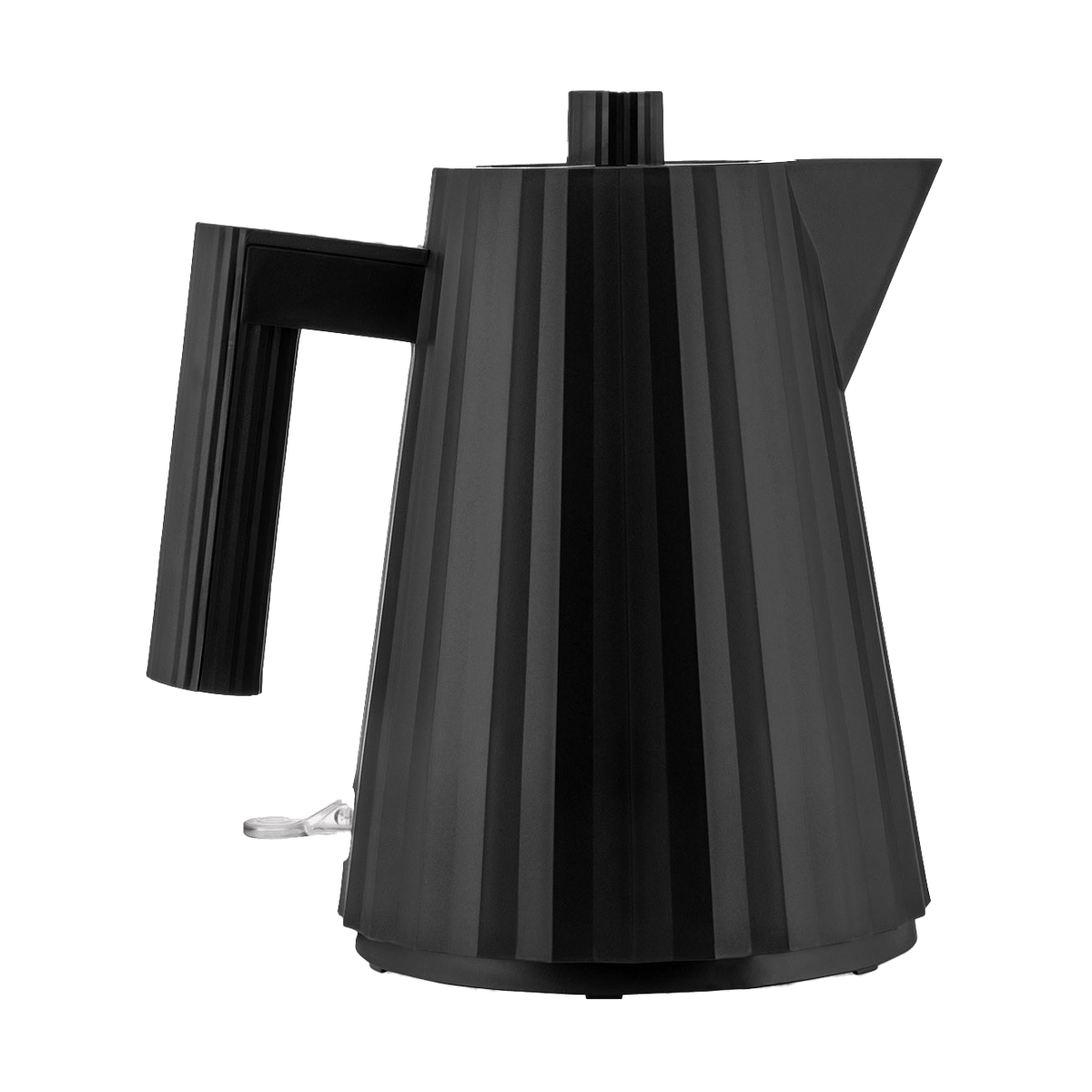 Alessi Plissé vattenkokare 1 l Svart | Skandinavisk Design | Vattenkokare | Svart