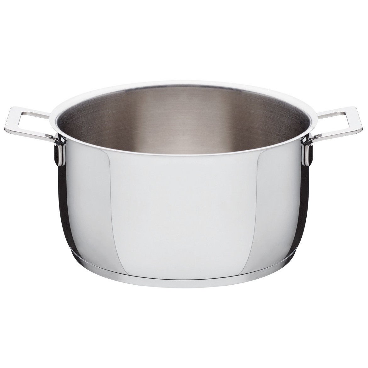Alessi Pots&Pans gryta 5,5 L | Skandinavisk Design | Grytor | Silverfärgad