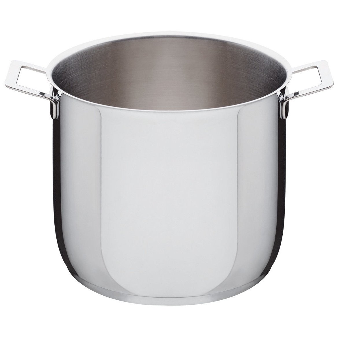 Alessi Pots&Pans kittel 8,8 L | Skandinavisk Design | Grytor | Silverfärgad