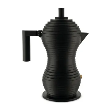 Pulcina espressobryggare svart - 15 cl, 3 koppar - Alessi
