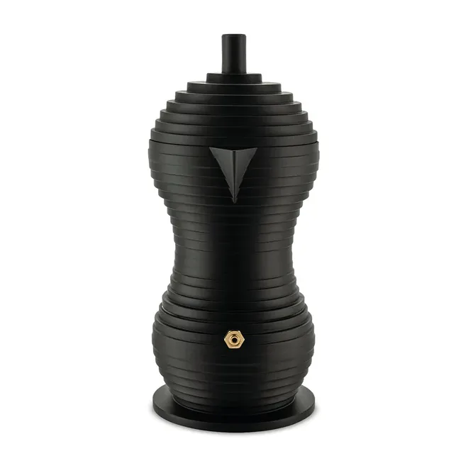 Pulcina espressobryggare svart, 30 cl Alessi