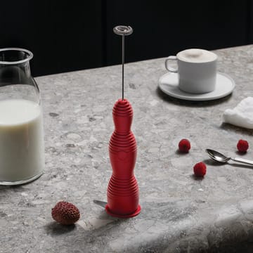 Pulcina mjölkskummare 27,5 cm - Röd - Alessi