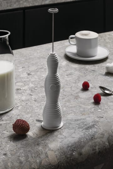 Pulcina mjölkskummare 27,5 cm - Vit - Alessi