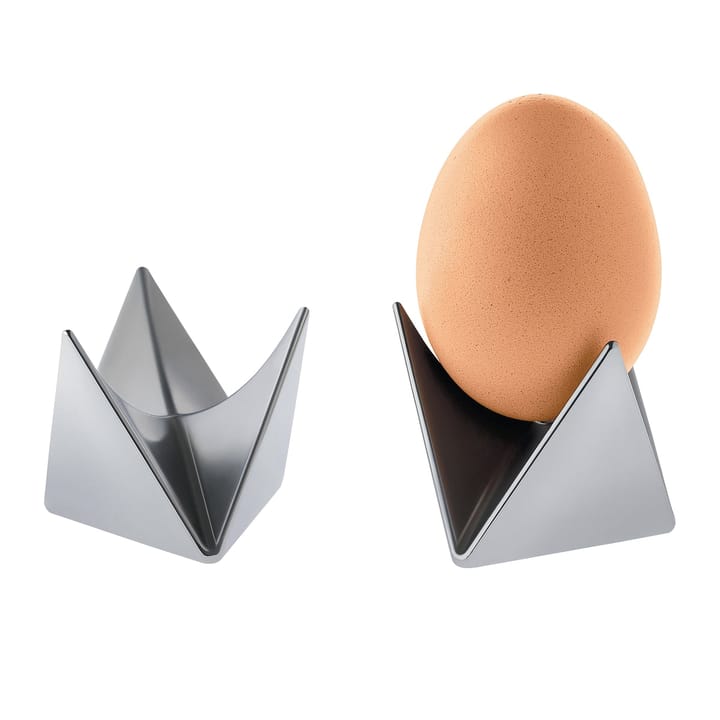 Roost äggkopp 2-pack - aluminium - Alessi