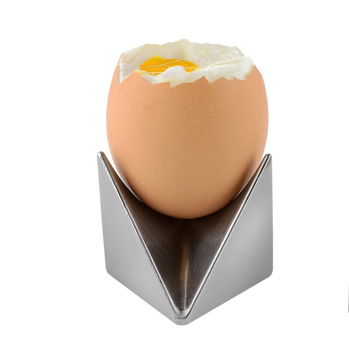 Roost äggkopp 2-pack, aluminium Alessi