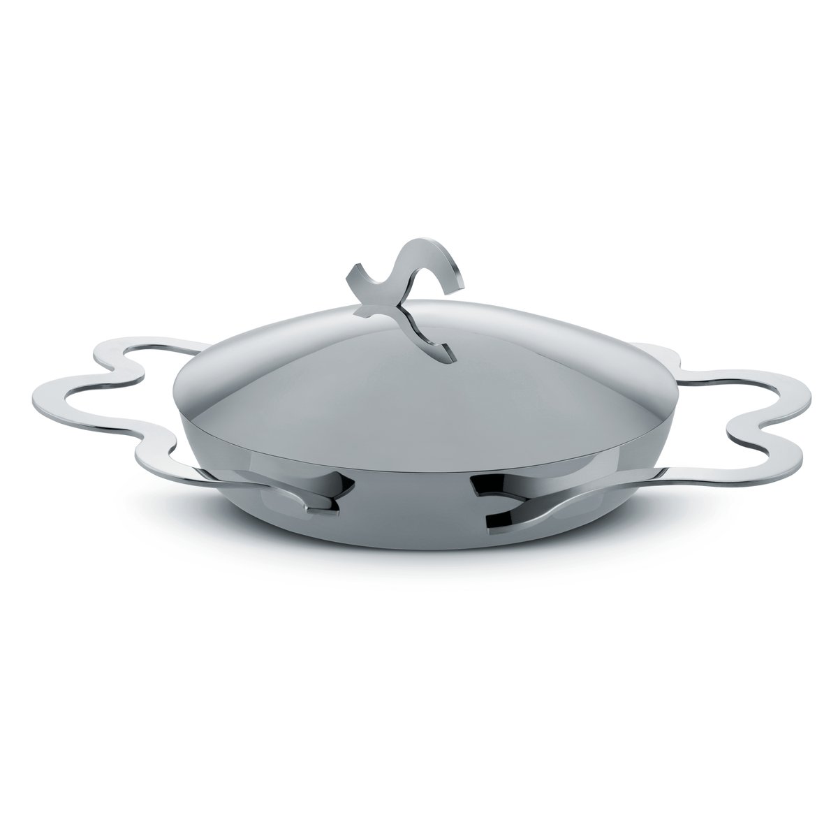 Alessi Tegamino äggpanna 17,4 cm | Skandinavisk Design | Stekpannor | Silverfärgad