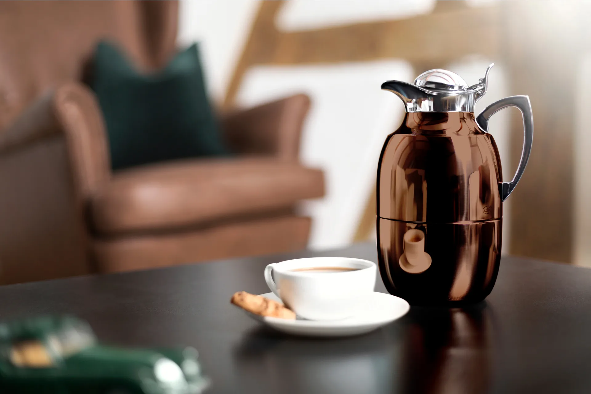 Juwel termoskanna 1 l, Koppar Alfi