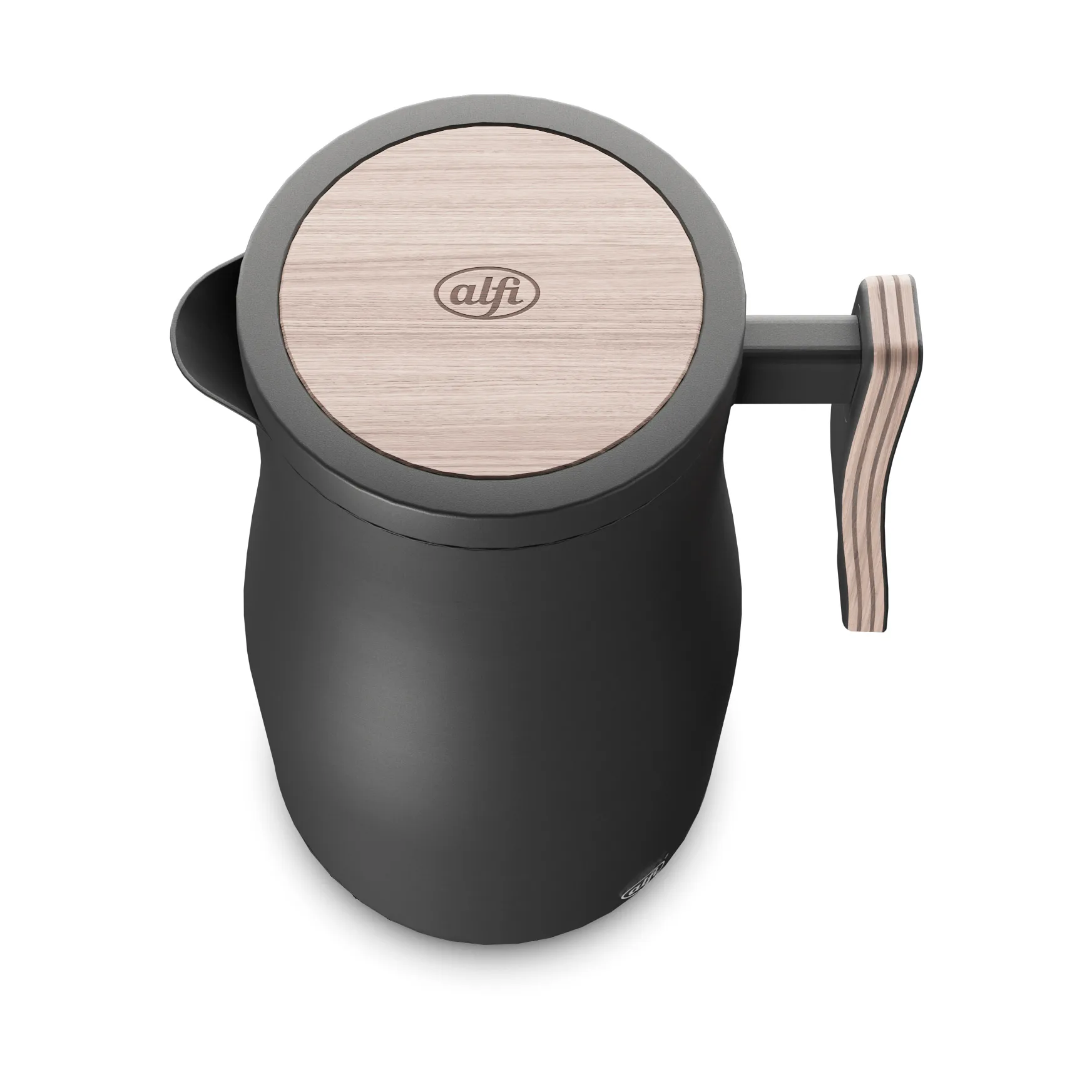 Studio Allure termoskanna 1 l, Matt svart Alfi