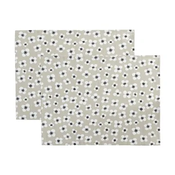 Belle Amie bordstablett 2-pack - Beige, 34x45 cm - Almedahls
