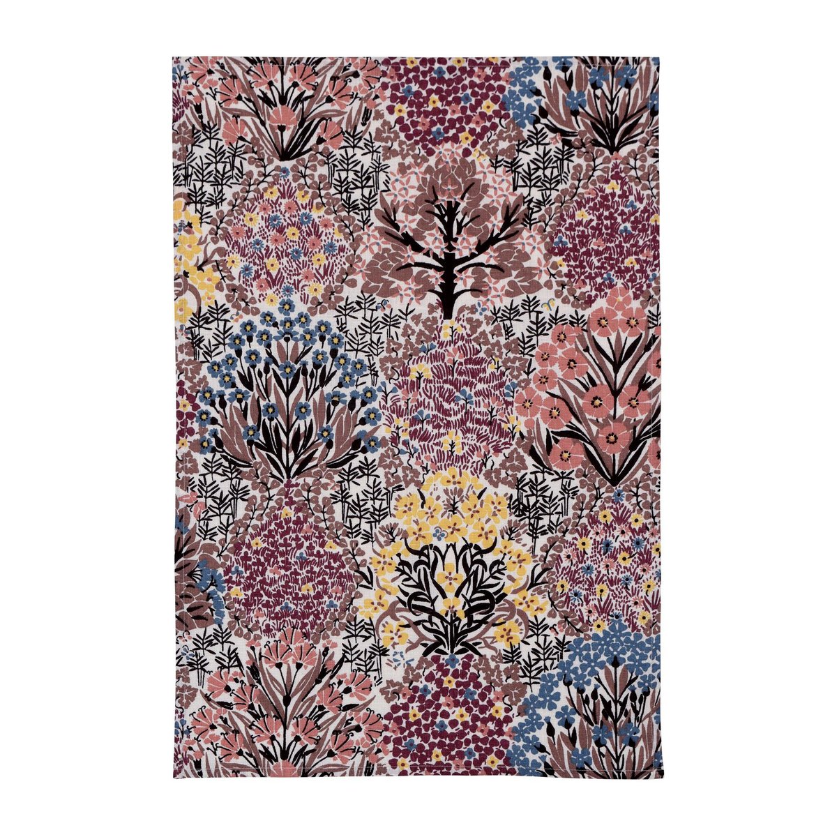 Almedahls Botanic Garden kökshandduk 47x70 cm Rosabrun