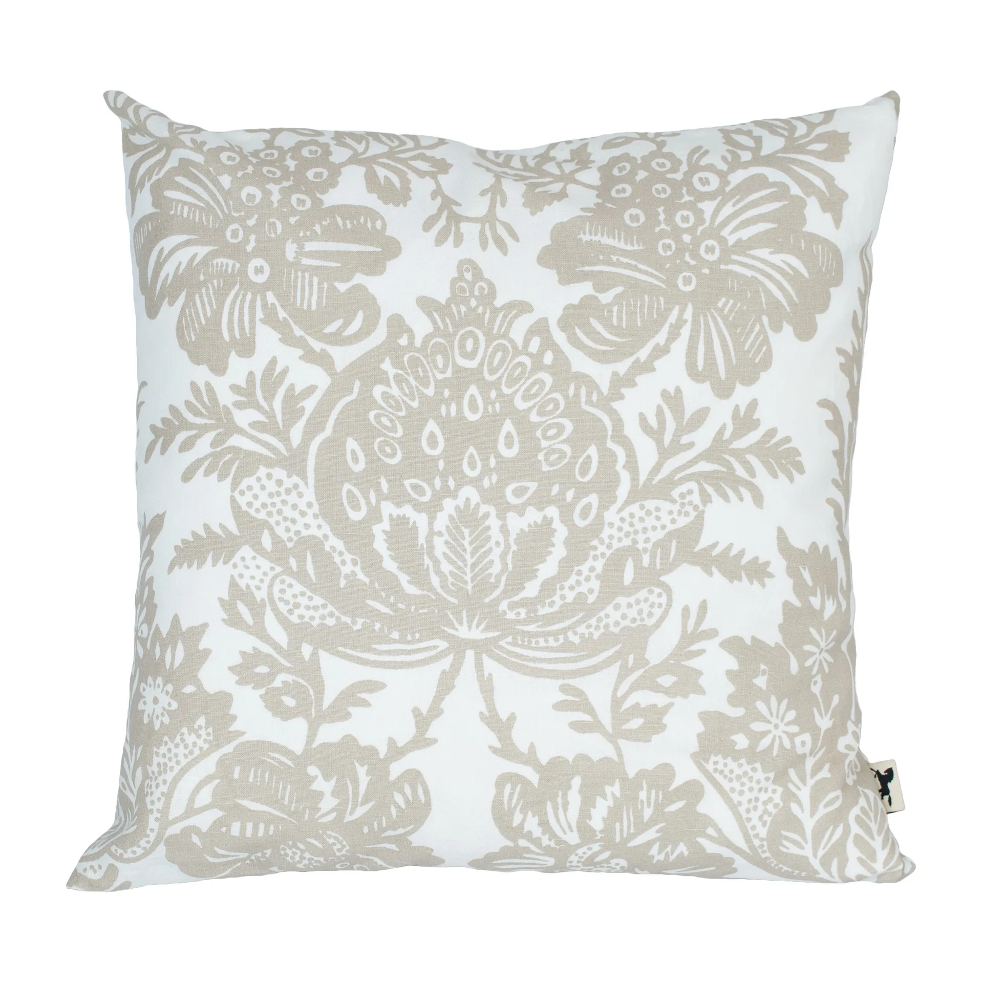 Granatäpple kuddfodral 50x50 cm, Beige Almedahls