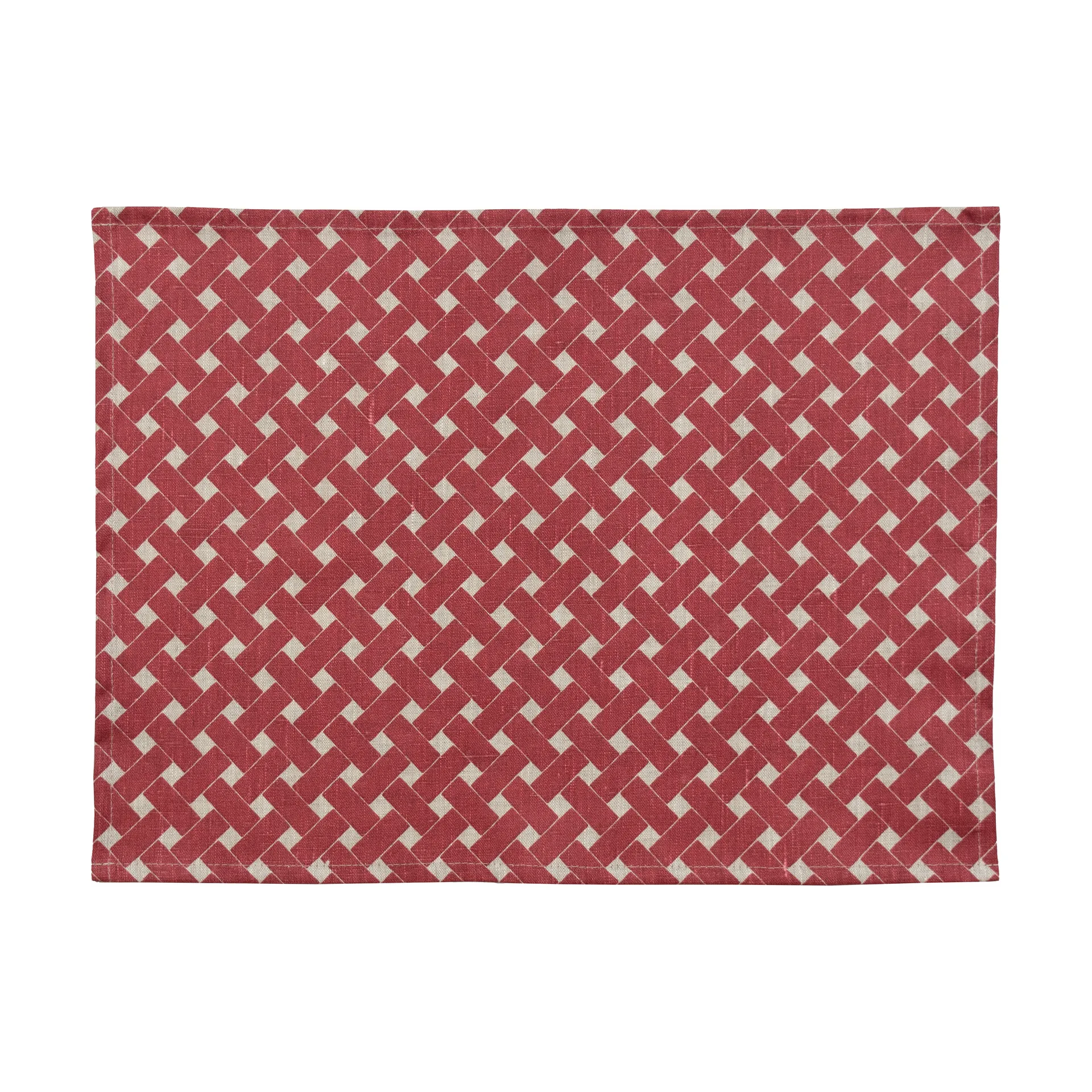 Korg bordstablett 34x45 cm 2-pack, Röd Almedahls