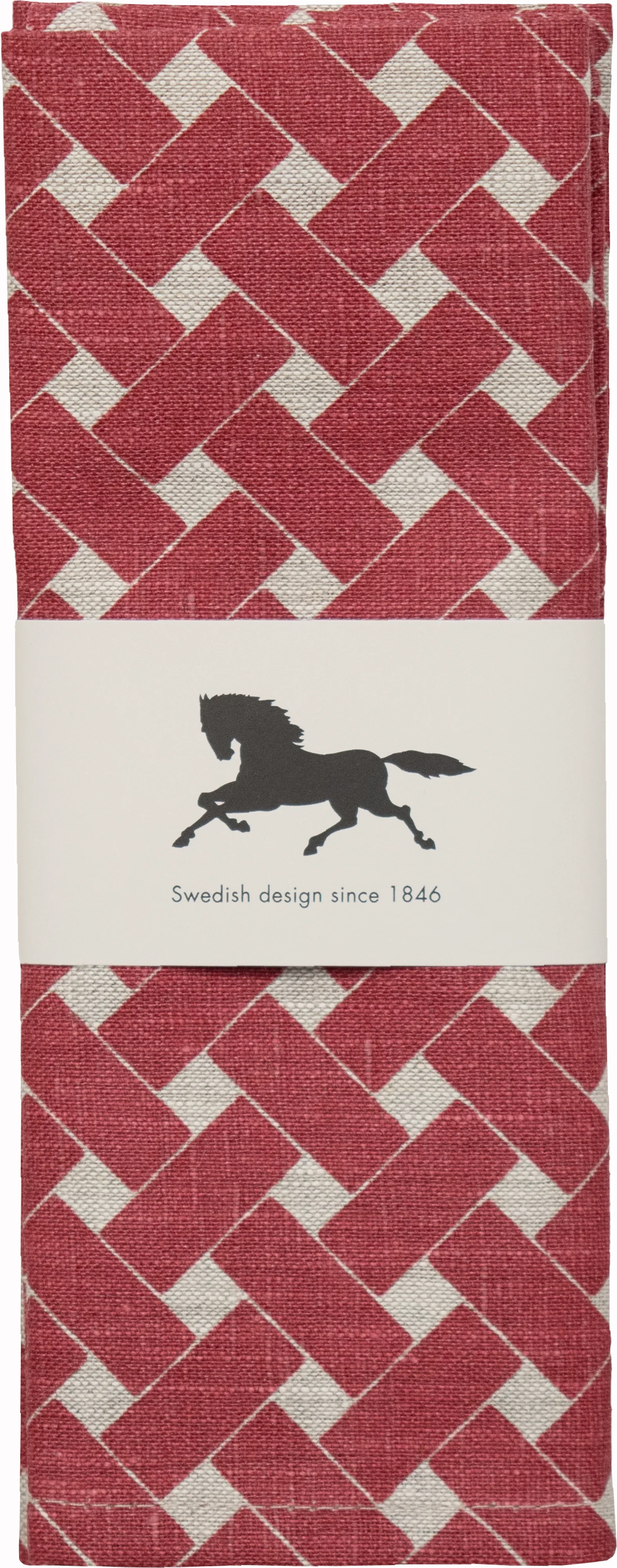Korg bordstablett 34x45 cm 2-pack, Röd Almedahls