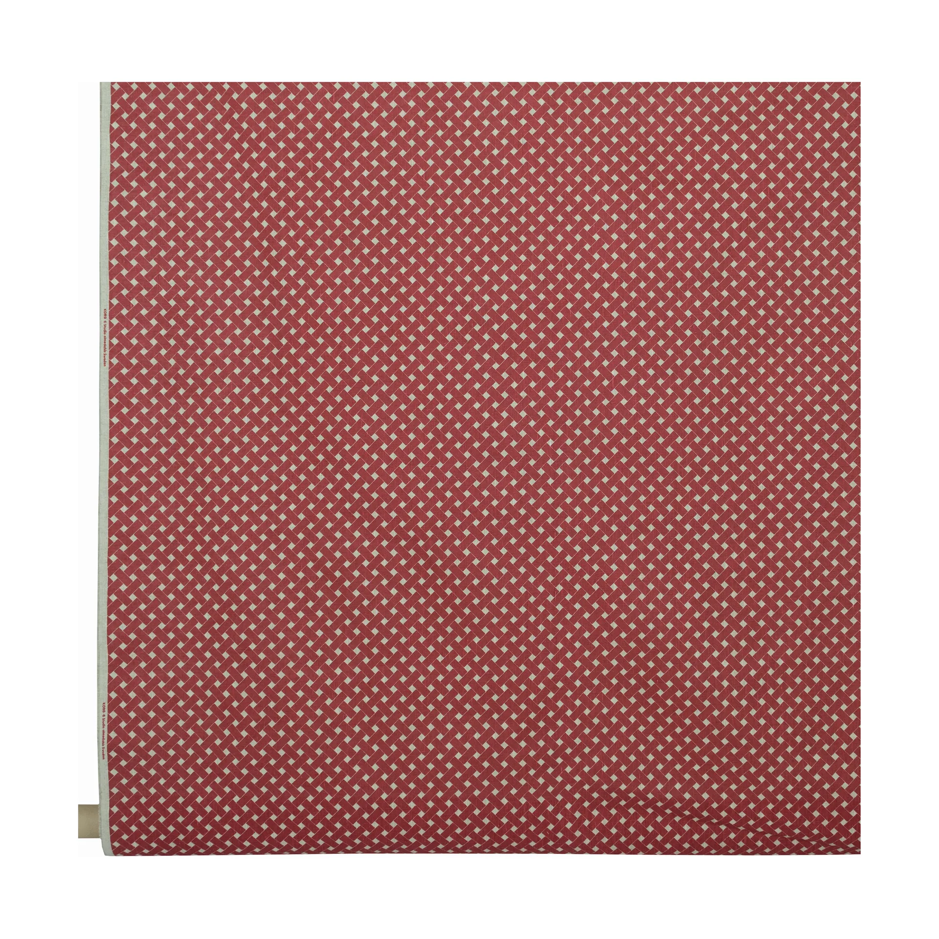 Korg tyg, Röd Almedahls