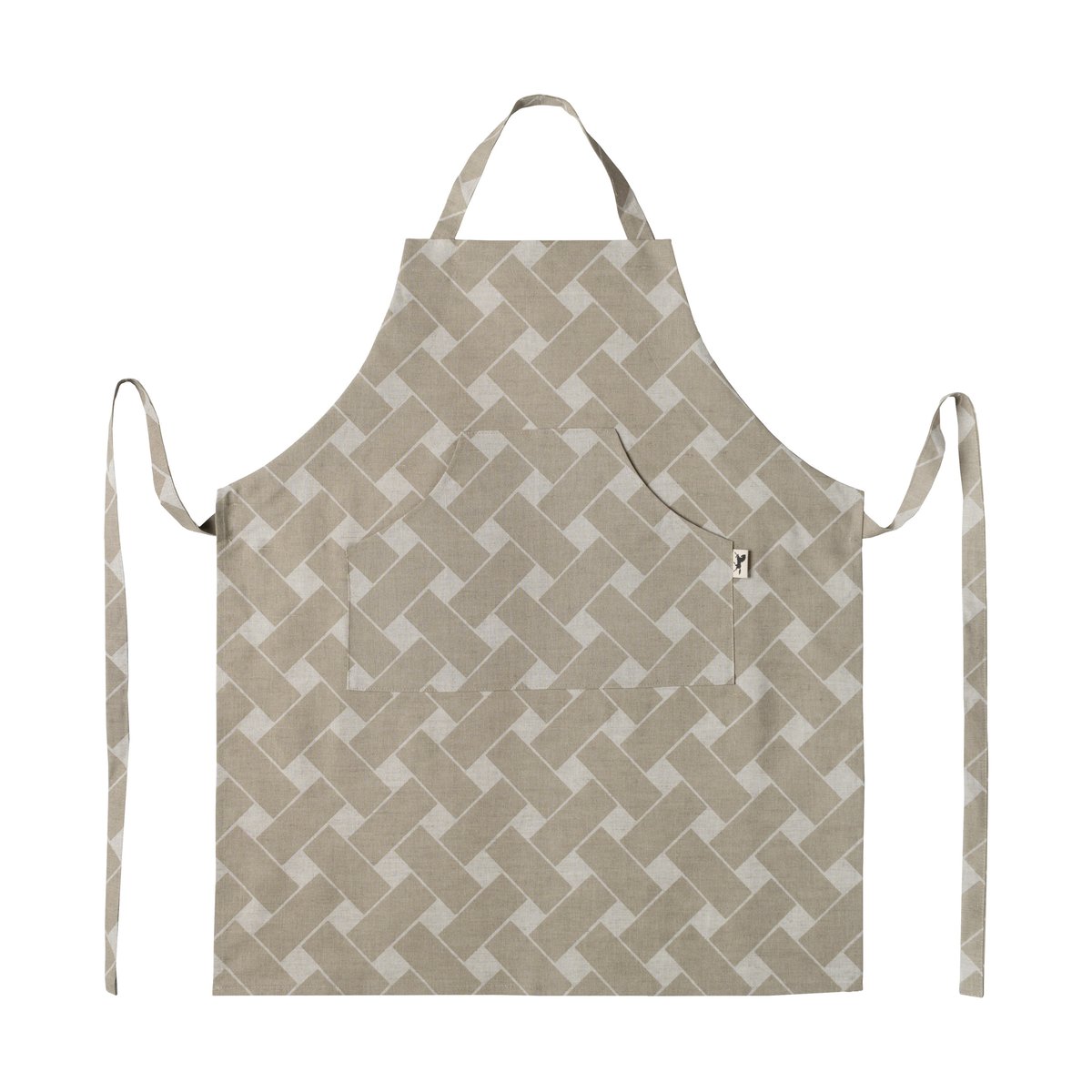 Almedahls Korg XL förkläde Natur-taupe | Skandinavisk Design | Förkläden | Beige