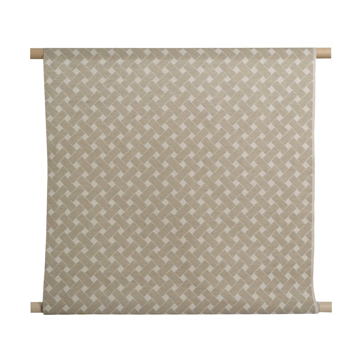 Almedahls Korg XL tyg Natur-taupe | Skandinavisk Design | Tyger & Metervaror | Beige