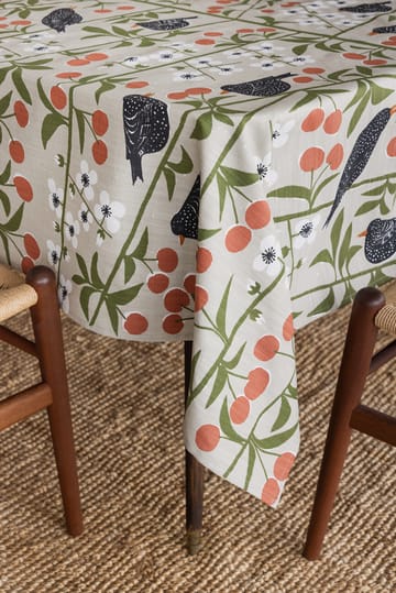 Körsbärsträdgården duk - Beige, 145x250 cm - Almedahls