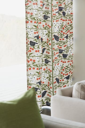 Körsbärsträdgården tyg - Beige - Almedahls