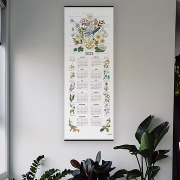 Landskapsblommor kalender 2023 - 35x90 cm - Almedahls