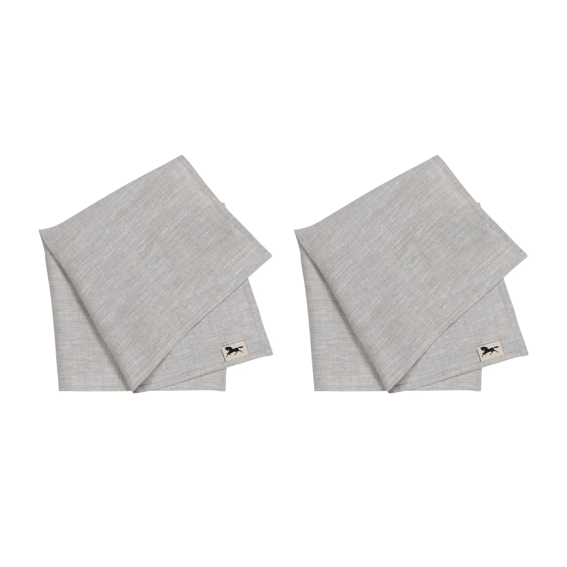 Linne servett 45x45 cm 2-pack, Natur Almedahls