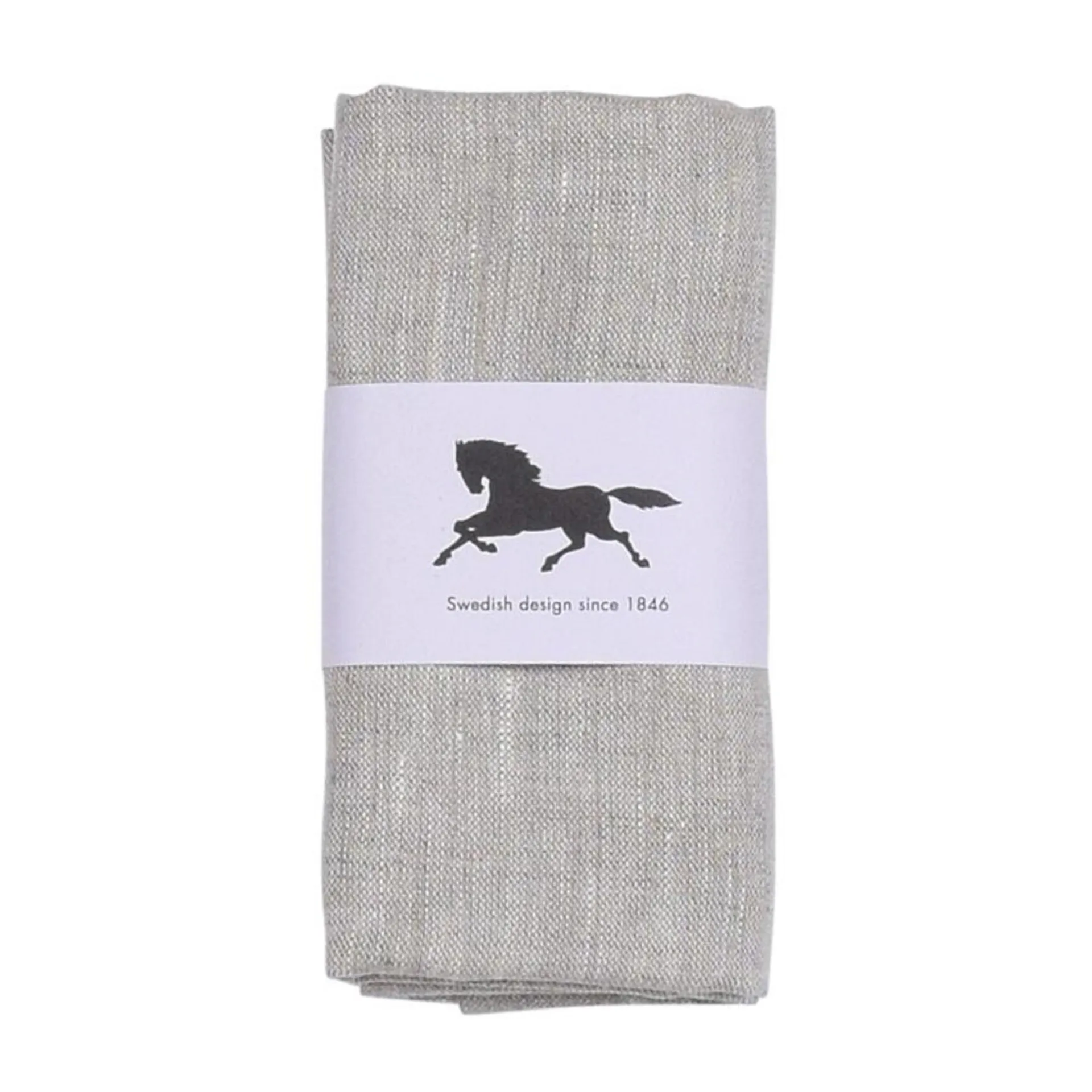 Linne servett 45x45 cm 2-pack, Natur Almedahls