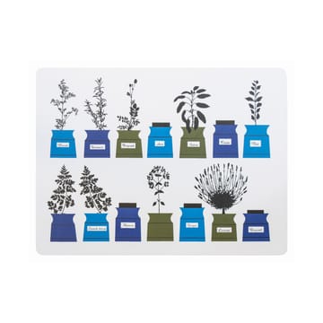 Persons kryddskåp bordstablett 30x40 cm 2-pack - Blå - Almedahls