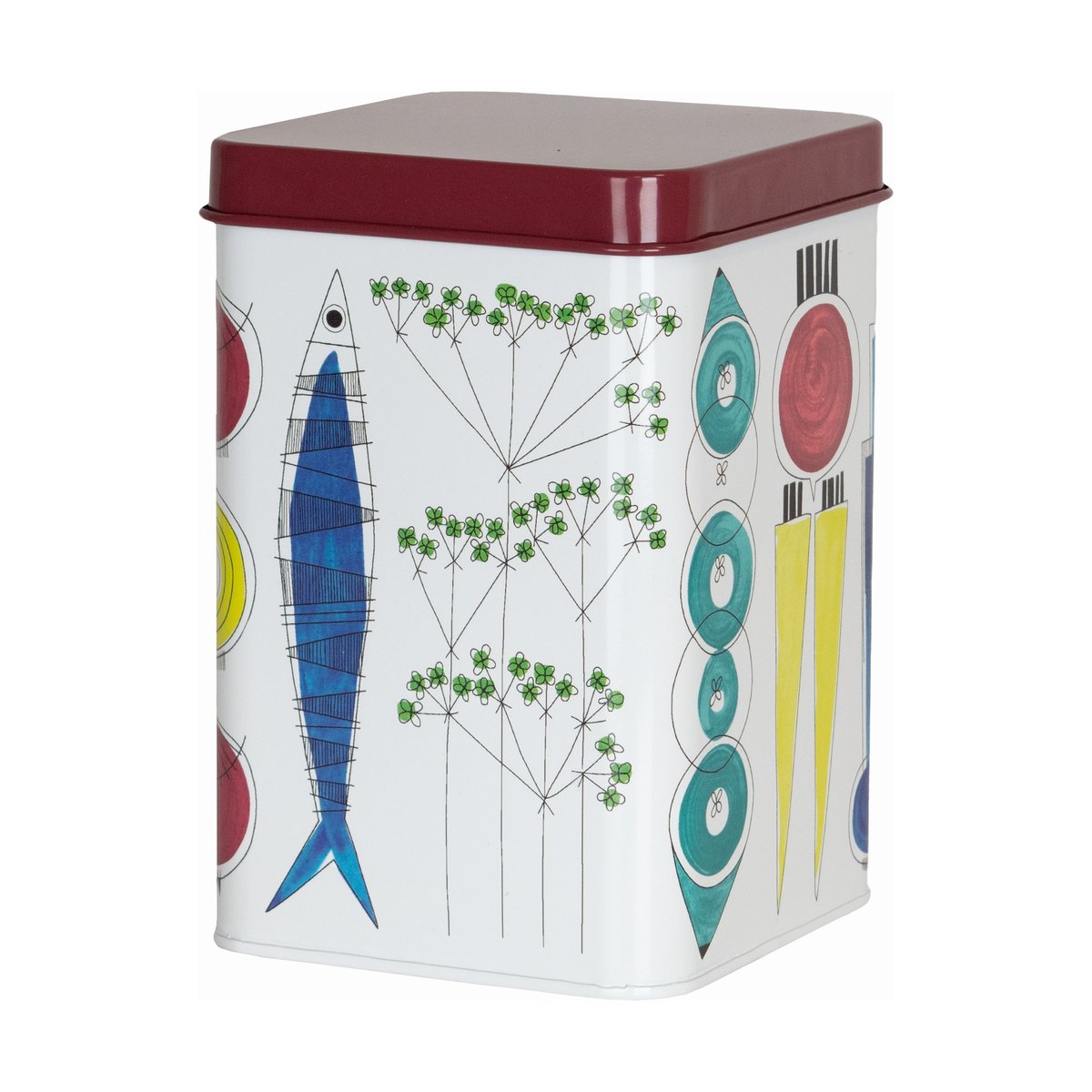 Almedahls Picknick burk 11,3x17,2 cm Multi | Skandinavisk Design | Förvaringsburkar | Multi