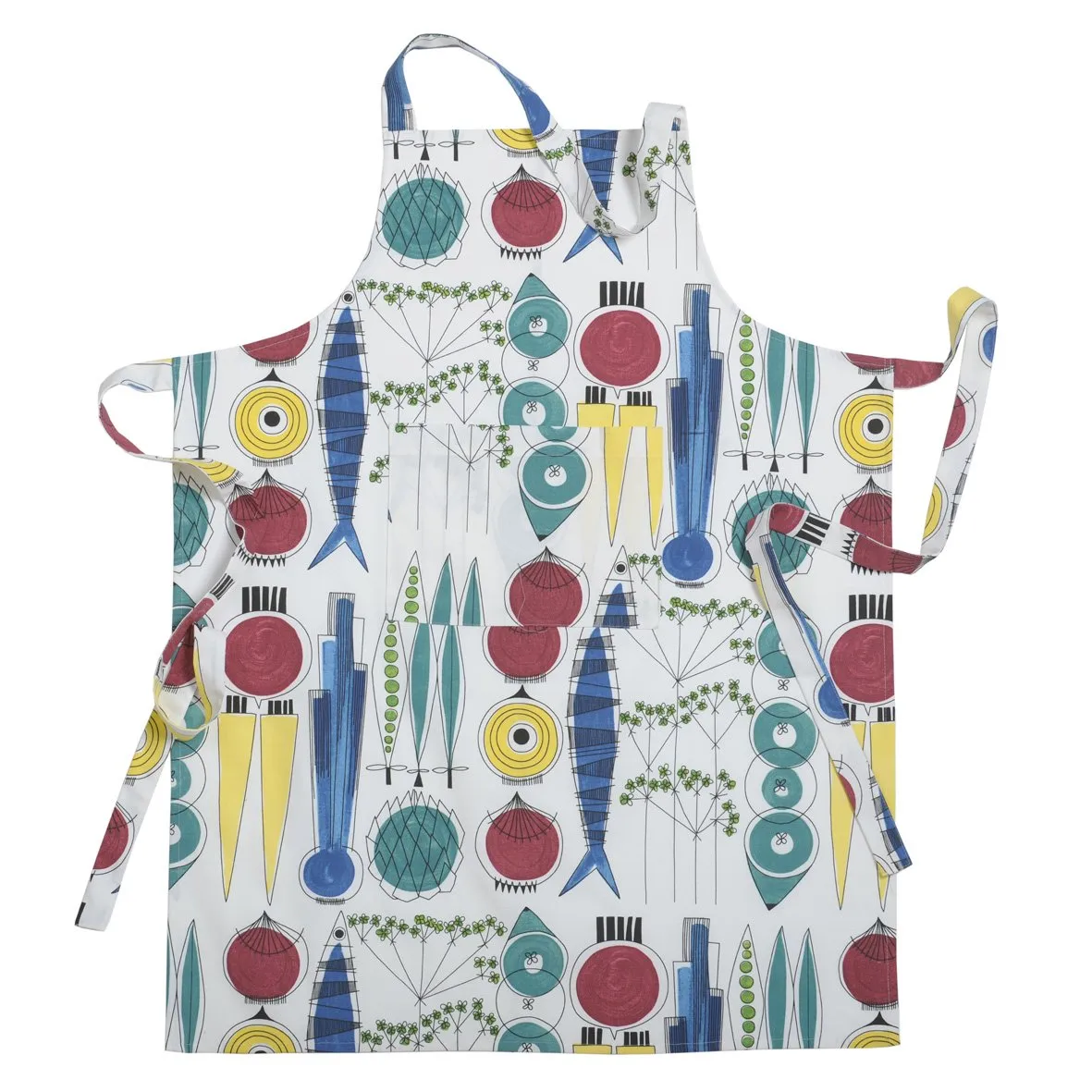 Picknick förkläde, multi Almedahls