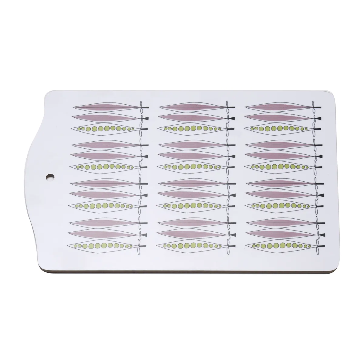 Almedahls Picknick skärbräda 20x30 cm Blårosa-multi