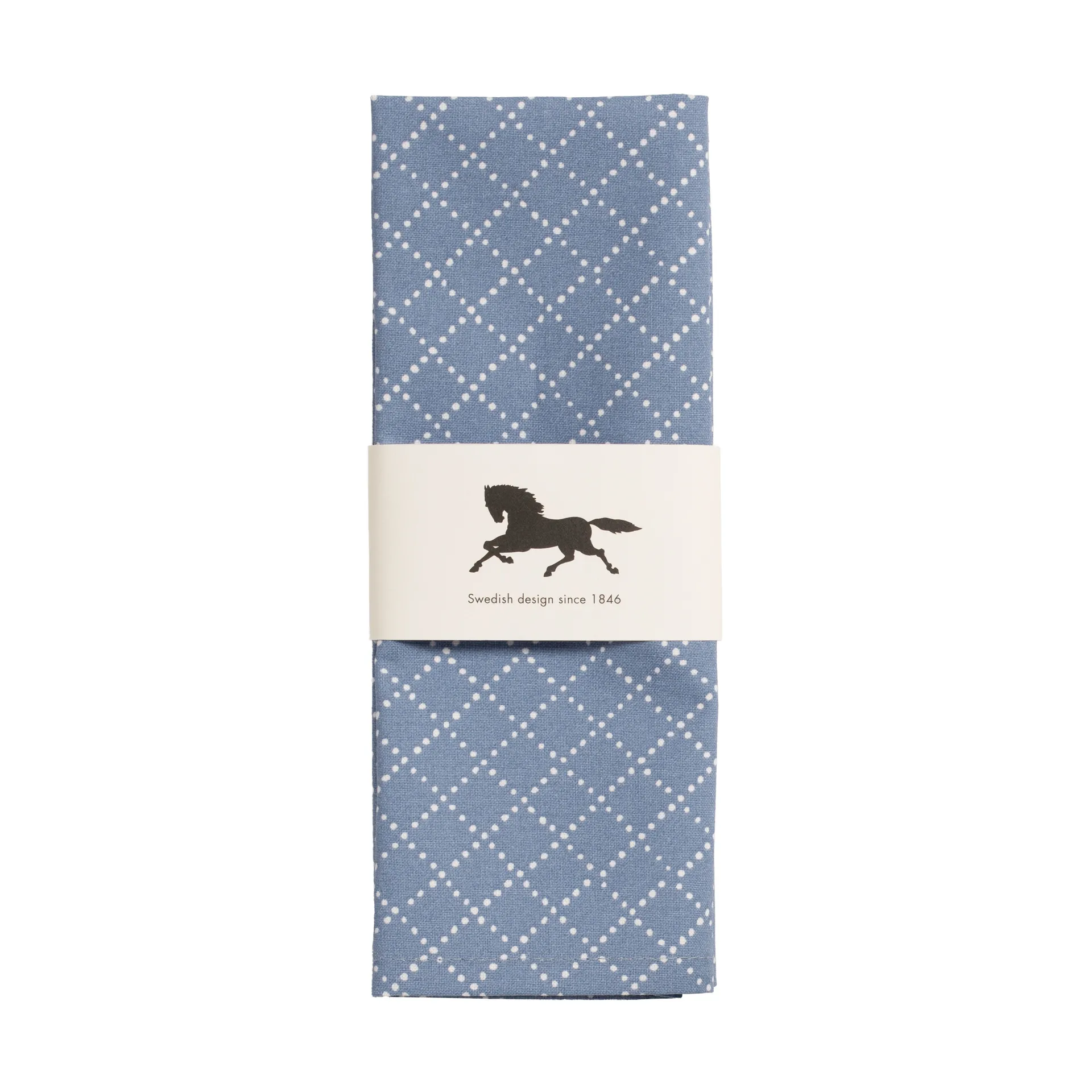 Prickruta bordstablett 34x45 cm 2-pack, Blå Almedahls