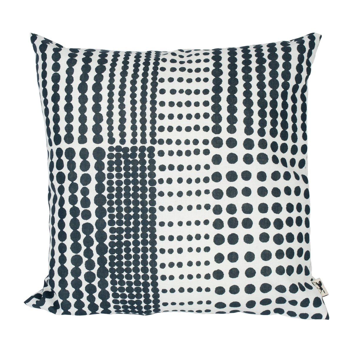 Almedahls Pricktyg kuddfodral 47x47 cm Svart | Skandinavisk Design | Kuddfodral | Svart