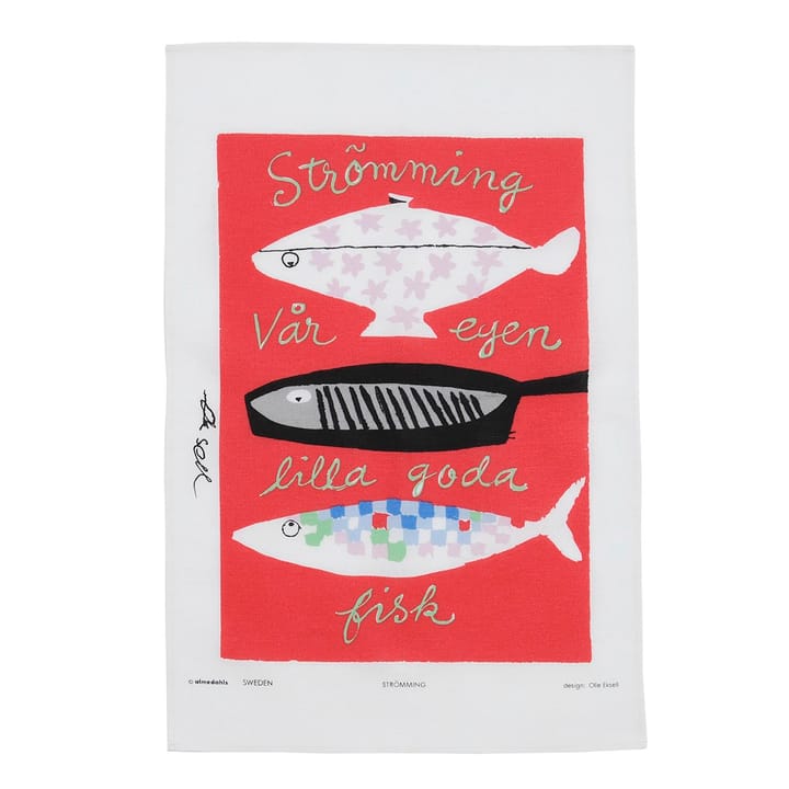 Strömming kökshandduk, 47 x 70 cm Almedahls