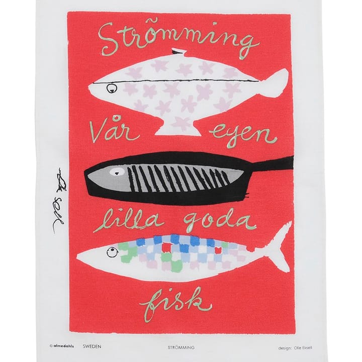 Strömming kökshandduk, 47 x 70 cm Almedahls