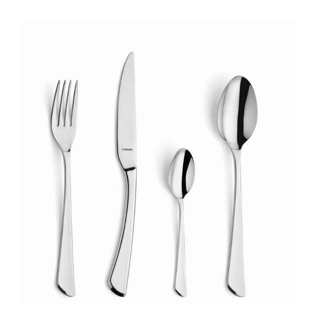 Amefa Juno bestickset 24 delar Rostfritt stål | Skandinavisk Design | Bestickset | Silverfärgad