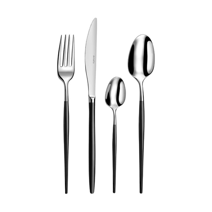 Soprano bestickset 16 delar - Svart - Amefa