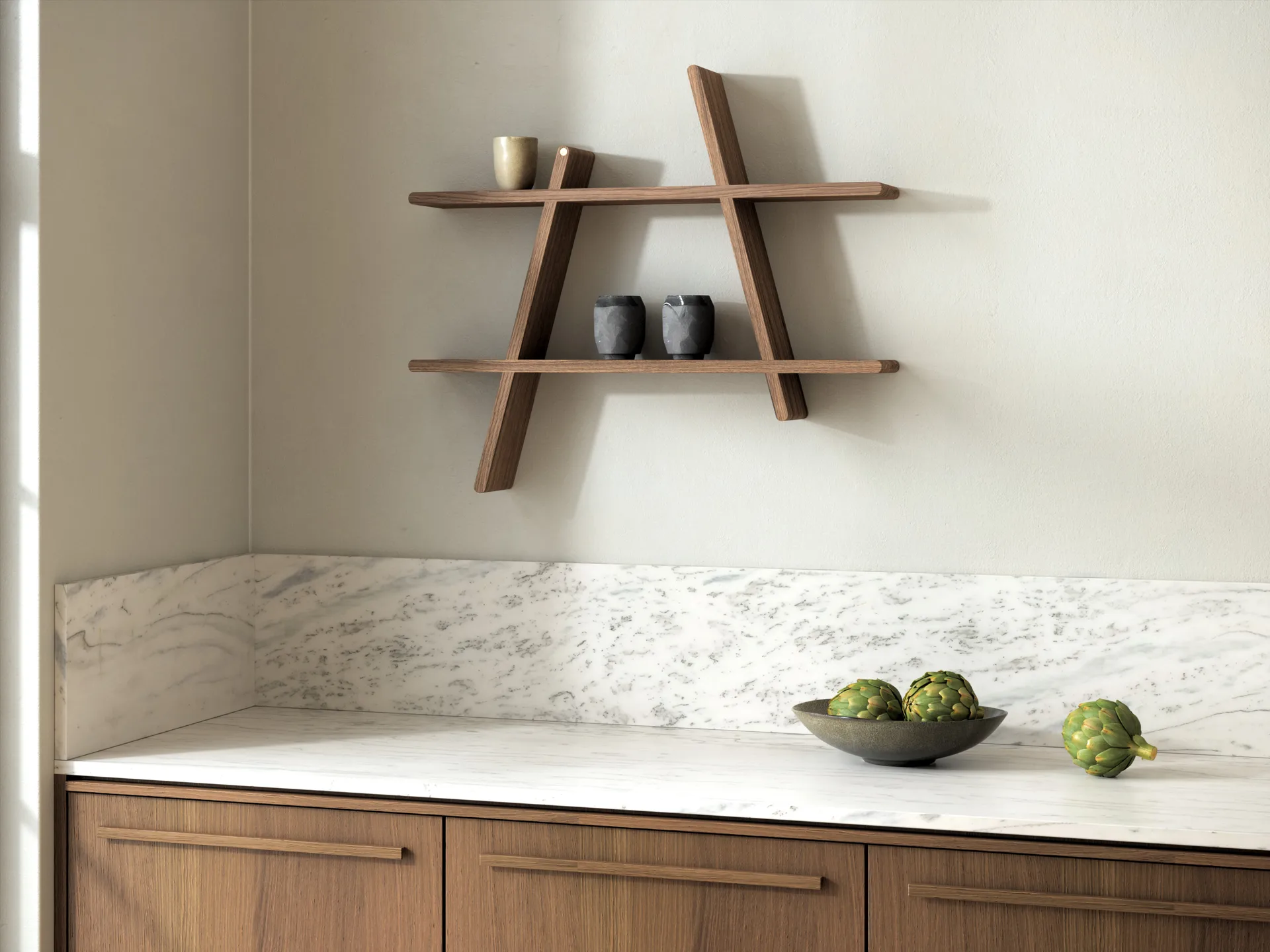 A-Shelf vägghylla Large 78x12x67 cm, Ash Andersen Furniture