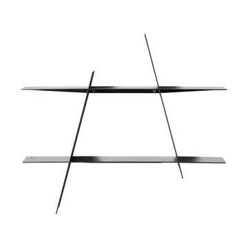 A-Shelf vägghylla Medium 52x9x46 cm - Black - Andersen Furniture
