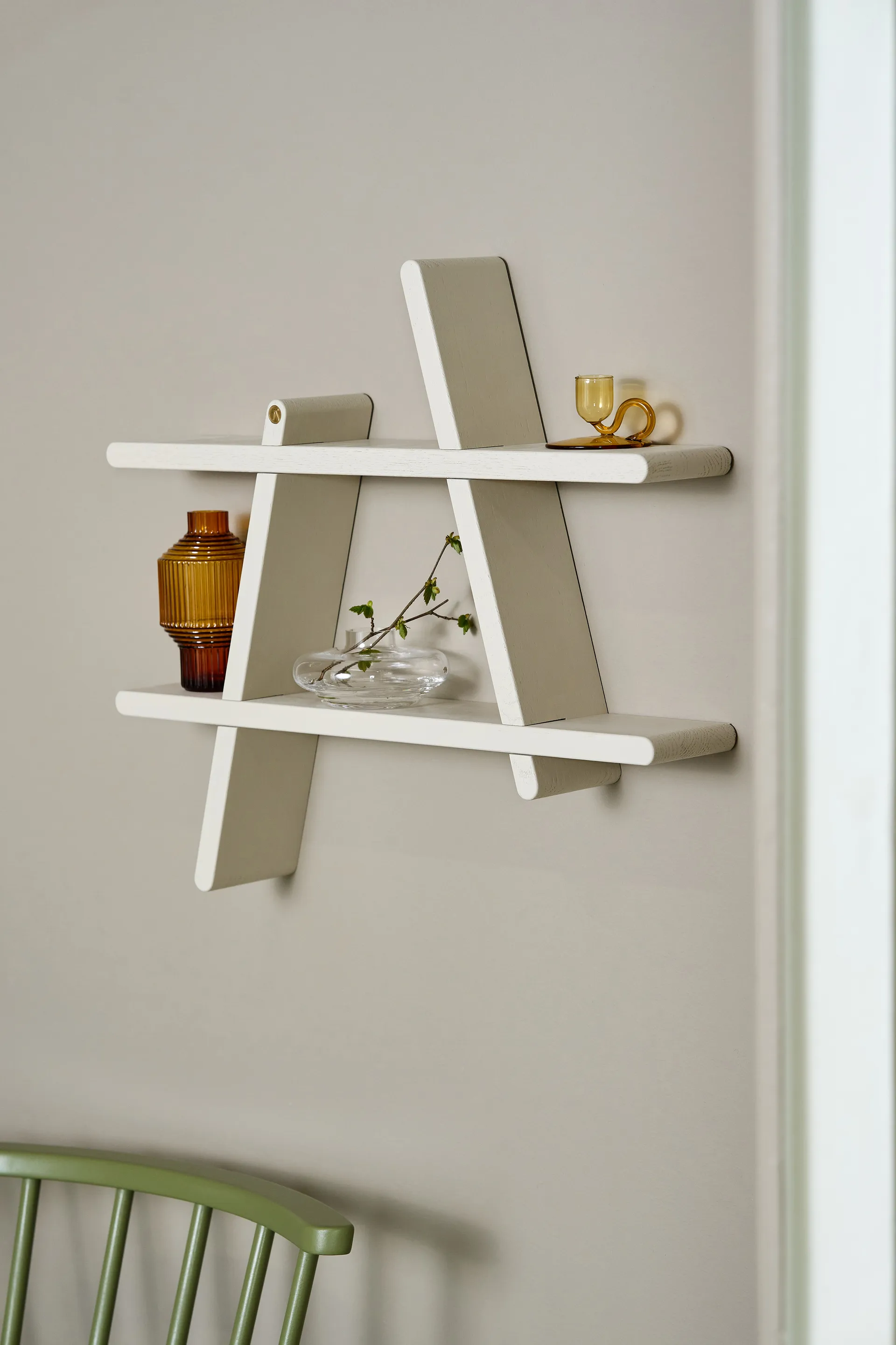 A-Shelf vägghylla Special Edition, Light beige M 52x9x46 cm Andersen Furniture