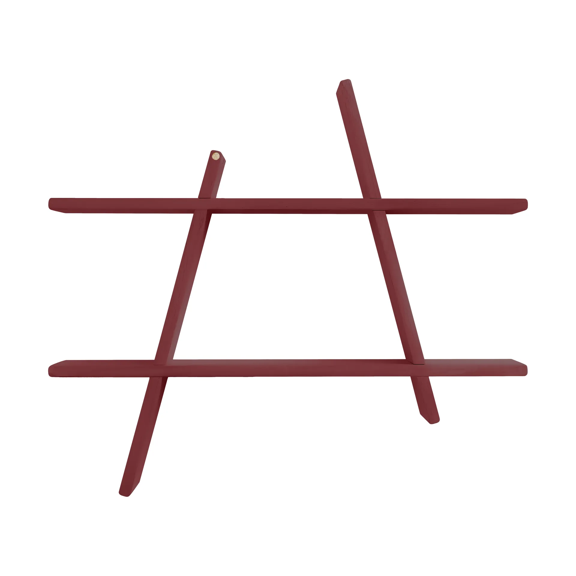 A-Shelf vägghylla Special Edition, Wine red L 78x12x67 cm Andersen Furniture