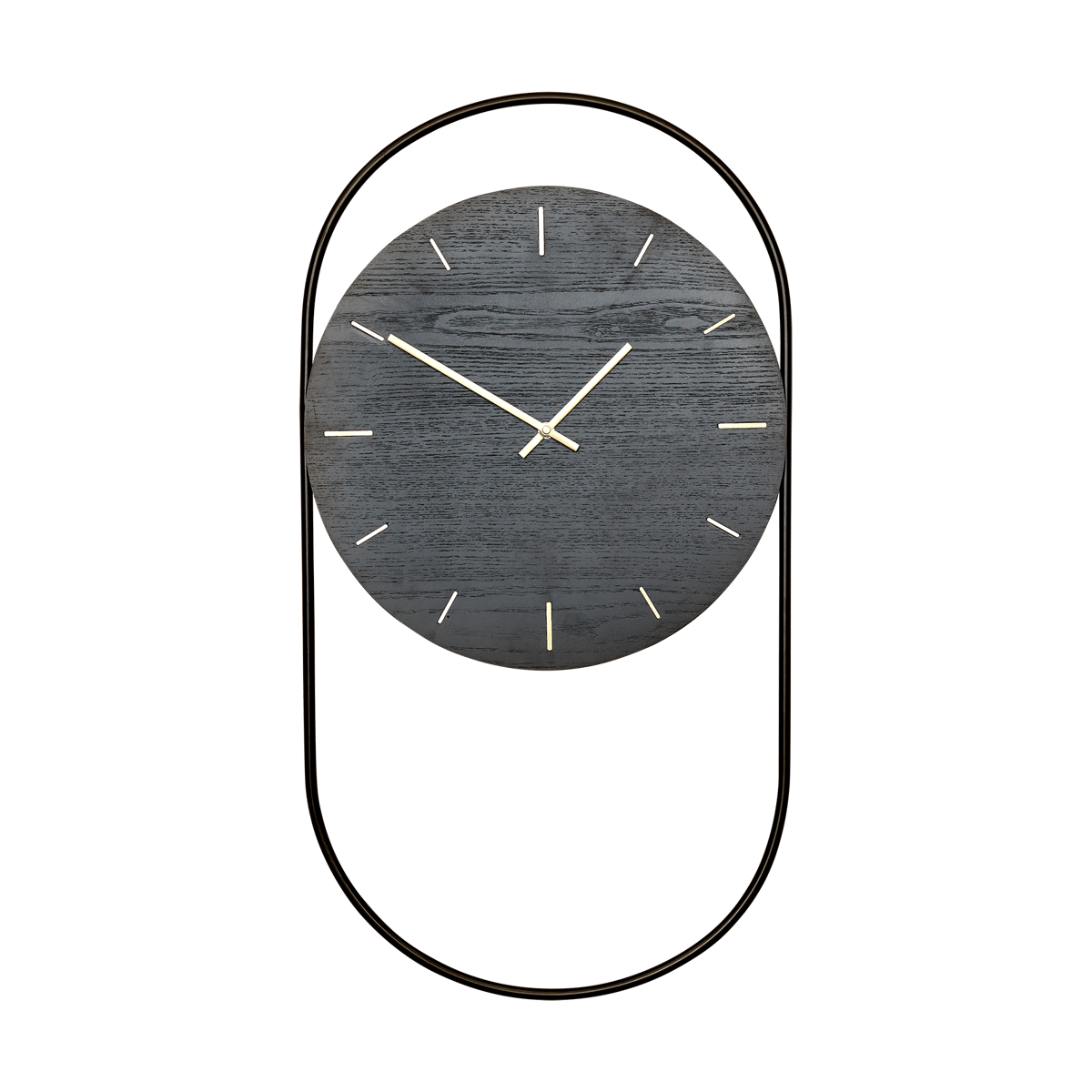 Andersen Furniture A-Wall väggklocka 41x76 cm Black-brass