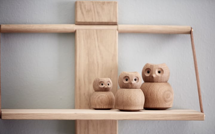 Andersen Owl träfigur Medium - Oak - Andersen Furniture