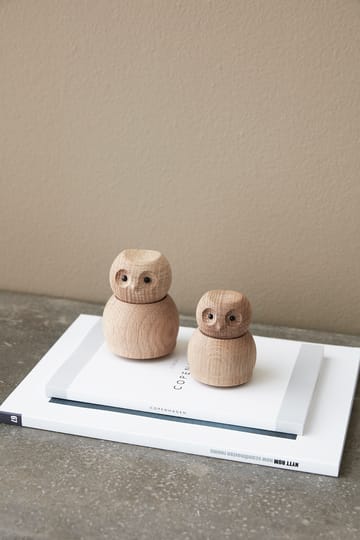 Andersen Owl träfigur Medium - Oak - Andersen Furniture