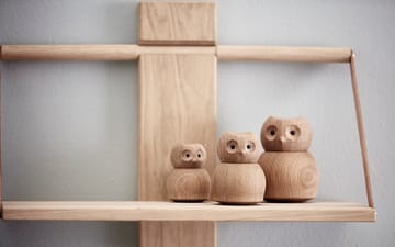 Andersen Owl träfigur Small - Oak - Andersen Furniture