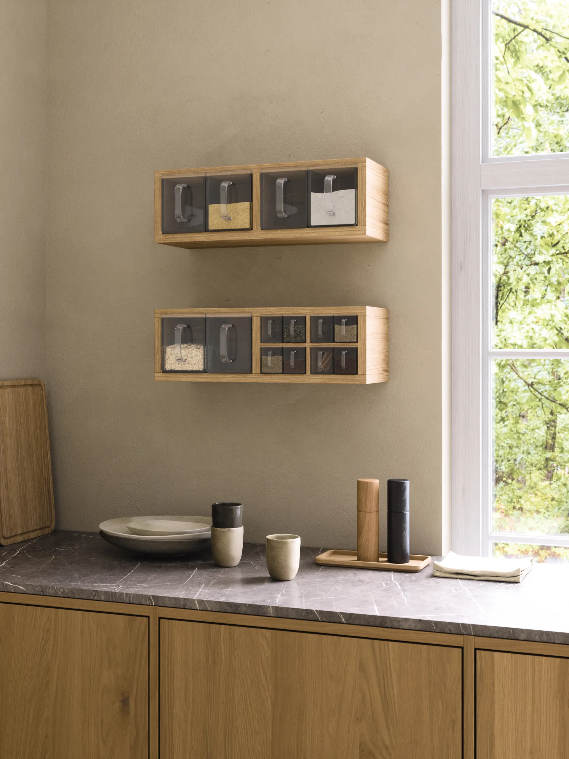 Andersen salt-/pepparkvarn 18 cm, Oak Andersen Furniture