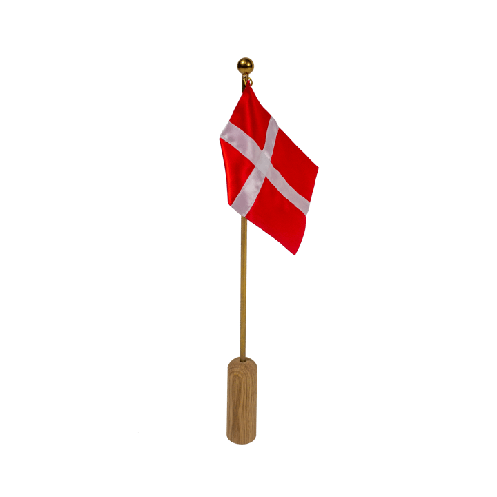 Celebrating Denmark flagga 40 cm - Oak-brass - Andersen Furniture