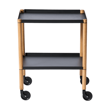 Connect bord - Oljad ek, svart metall - Andersen Furniture