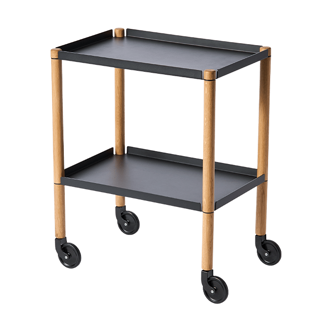 Connect bord, Oljad ek, svart metall Andersen Furniture