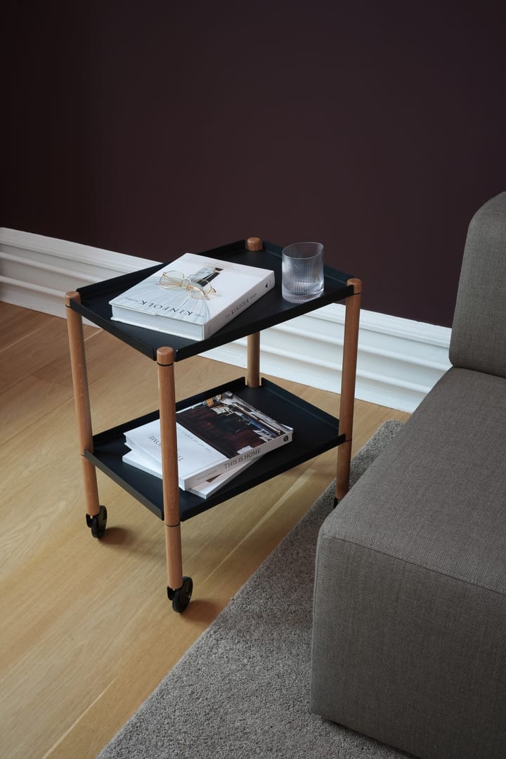 Connect bord, Oljad ek, svart metall Andersen Furniture