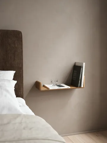 Level vägghylla - Oiled Nature Oak, 55x18x9 cm - Andersen Furniture