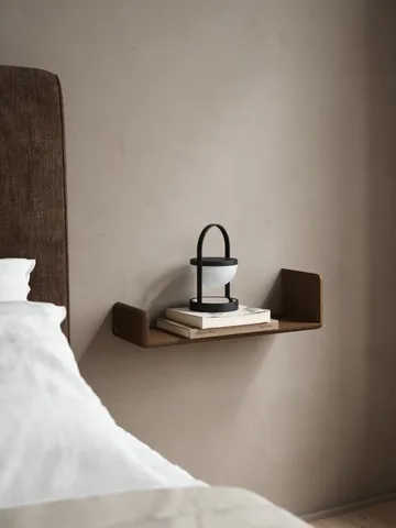 Level vägghylla - Smoked Oiled Oak, 55x18x9 cm - Andersen Furniture